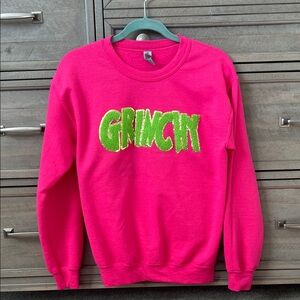 Pink Grinch Sweater